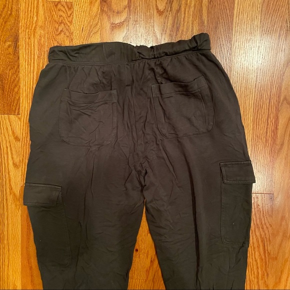 Anthropologie / saturday sunday army green joggers with cargo pockets - Picture 5 of 5